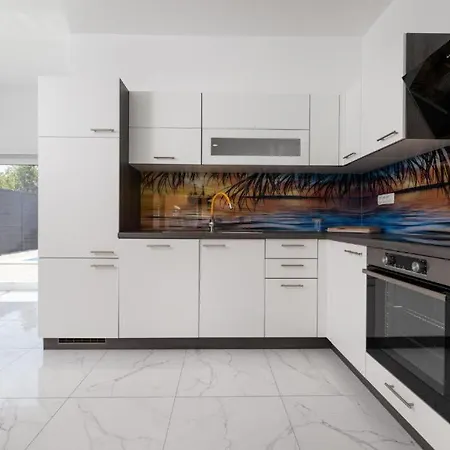 George Z Ogrevanim Bazenom In Vrtno Kuhinjo Županje